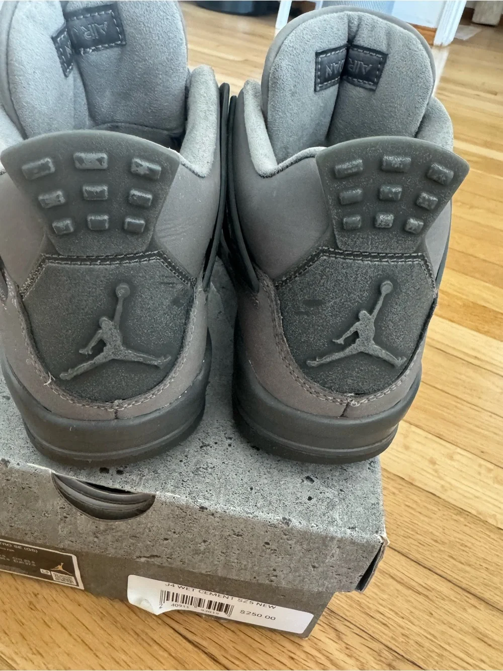 Air Jordan 4 Retro SE (GS) Smoke Grey/Iron Grey Youth Boys Size 5 Sneakers